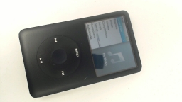 Apple iPod Classic 6th Gen A1238 80GB Black - Working but Screen Defect
